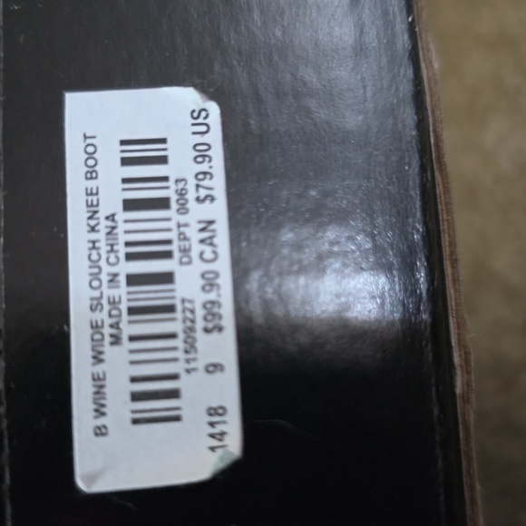 Torrid wine boots 9W - Picture 6 of 7